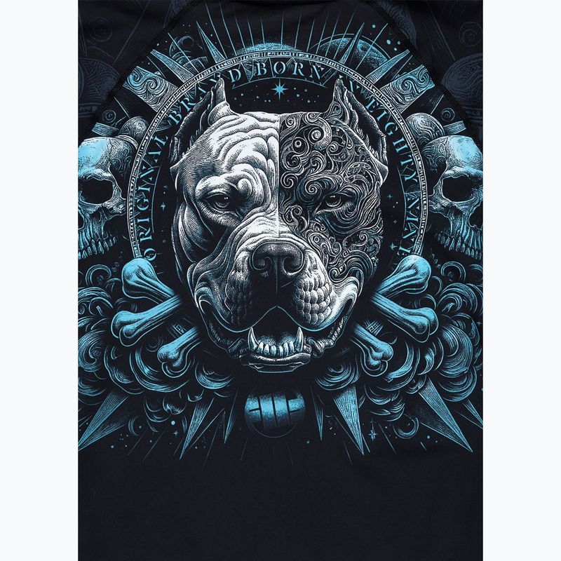 Férfi rashguard Pitbull World Rashguard black 8