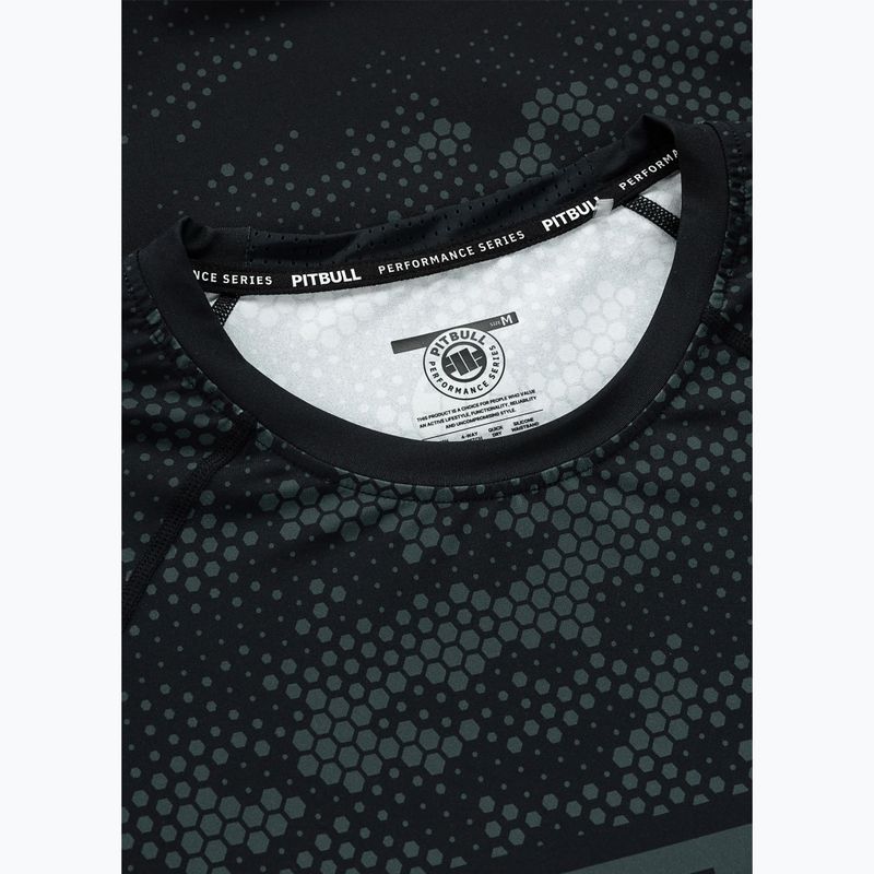 Férfi rashguard Pitbull Hex Camo Hilltop Rashguard olive 5