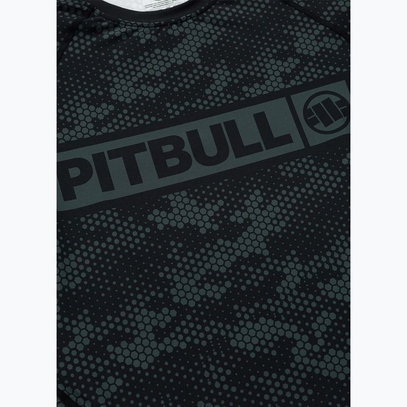 Férfi rashguard Pitbull Hex Camo Hilltop Rashguard olive 6
