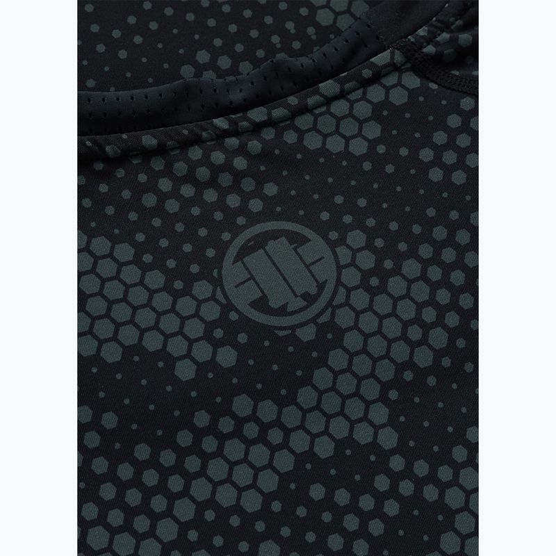 Férfi rashguard Pitbull Hex Camo Hilltop Rashguard olive 7