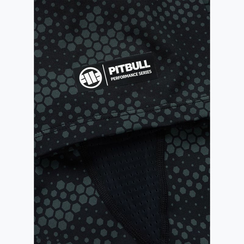 Férfi rashguard Pitbull Hex Camo Hilltop Rashguard olive 8