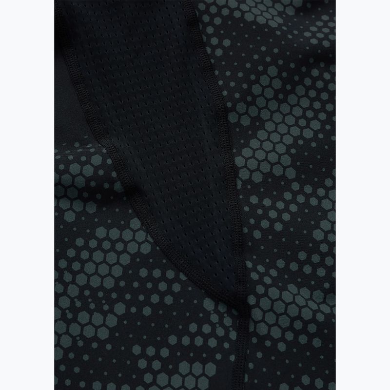 Férfi rashguard Pitbull Hex Camo Hilltop Rashguard olive 9
