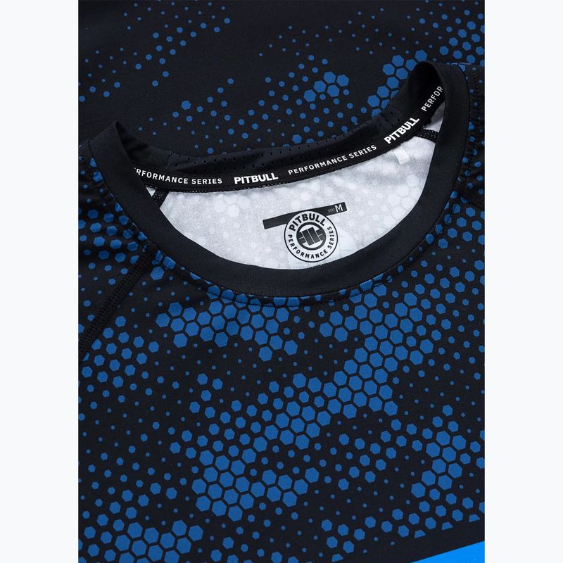 Férfi rashguard Pitbull Hex Camo Hilltop Rashguard blue 5