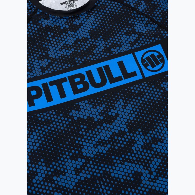 Férfi rashguard Pitbull Hex Camo Hilltop Rashguard blue 6