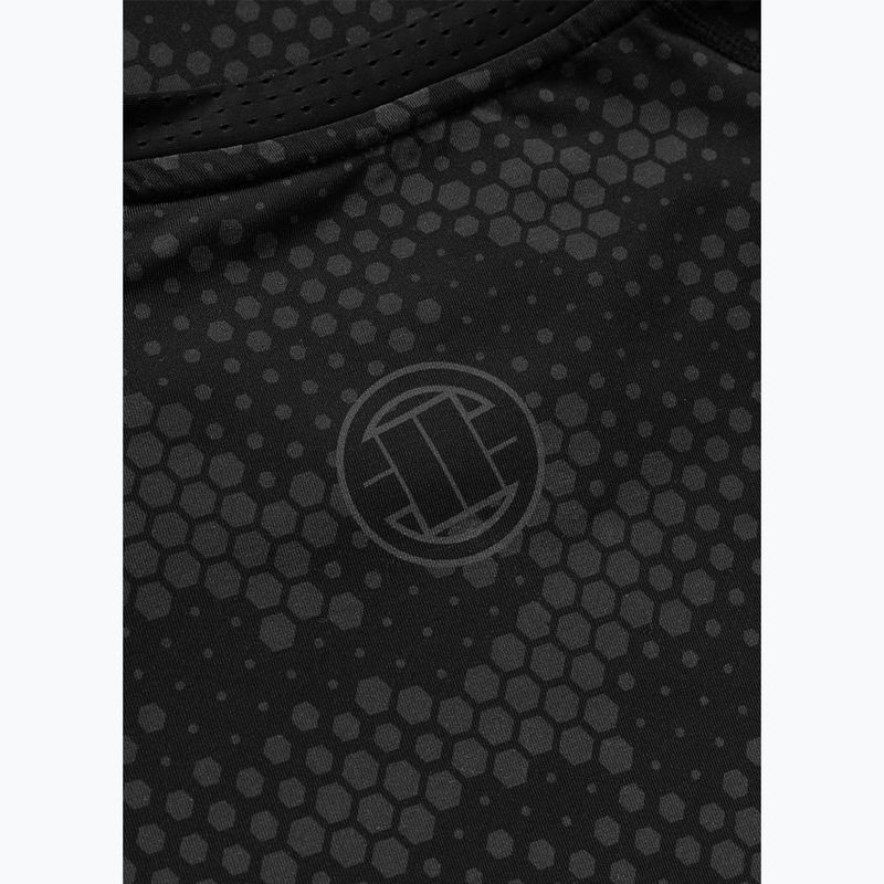 Férfi rashguard Pitbull Hex Camo Hilltop Rashguard black 7