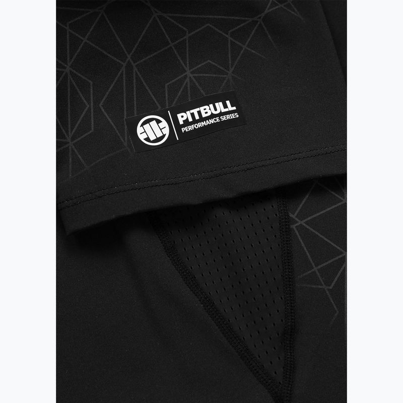 Férfi rashguard Pitbull Ray Rashguard fluo/red 9