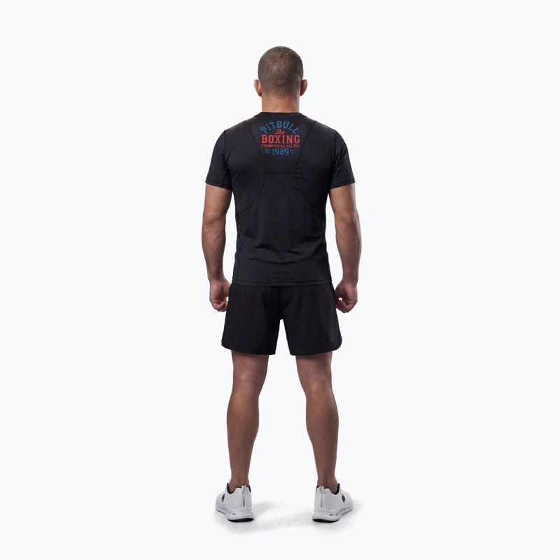 Férfi póló Pitbull Mesh Champion Bloodline black 3
