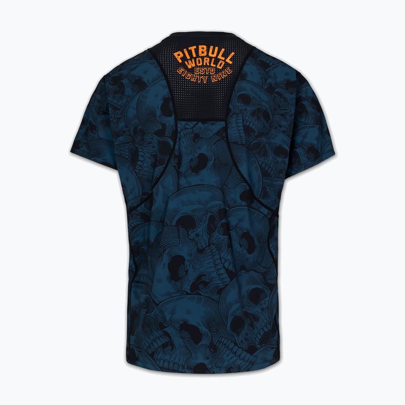 Férfi póló Pitbull Mesh Guardian Angel black 5