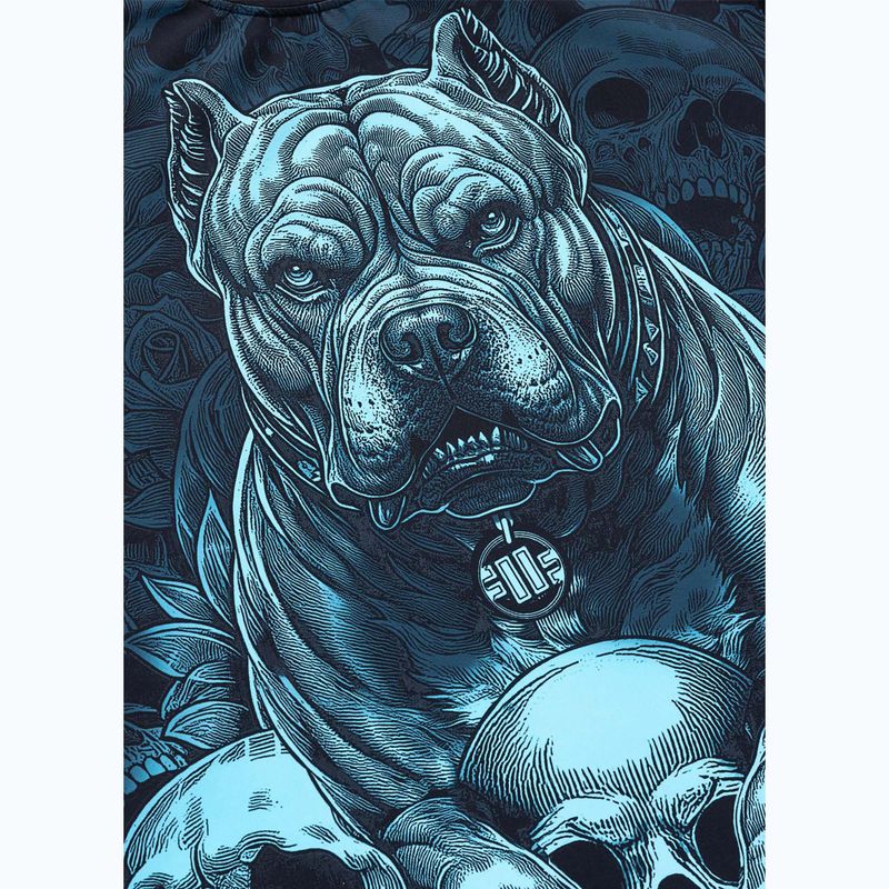 Férfi póló Pitbull Mesh Guardian Angel black 7