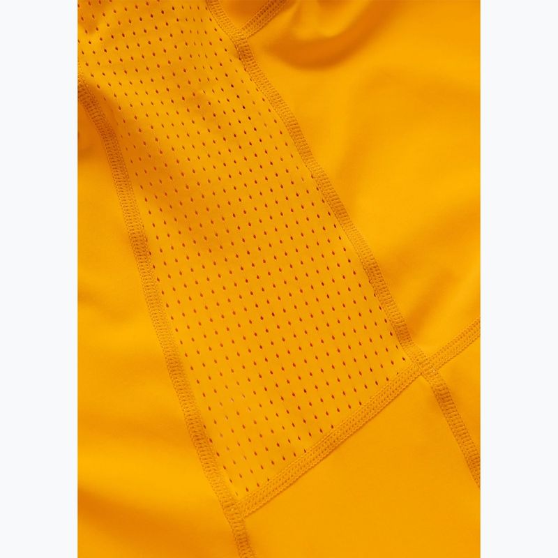 Férfi póló Pitbull Palms mesh yellow logo 10