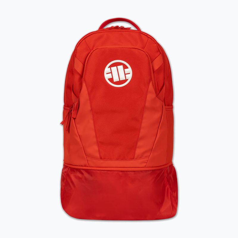 Városi hátizsák Pitbull Athletic Logo fluo/red 4