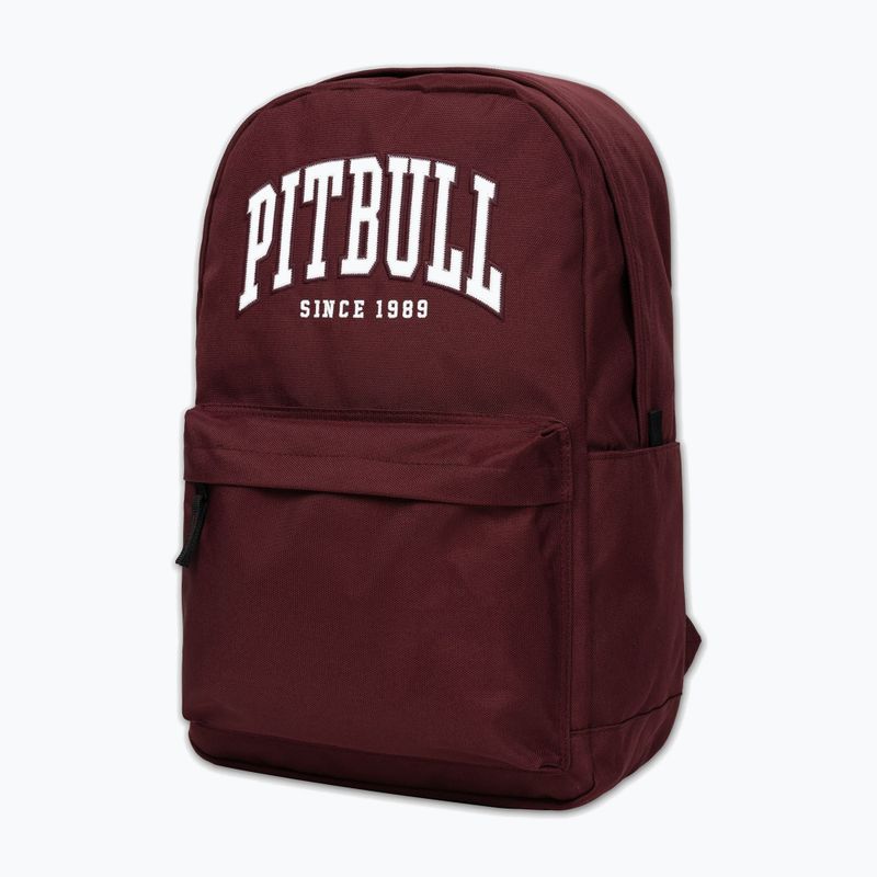 Városi hátizsák Pitbull Norton dark burgundy 2