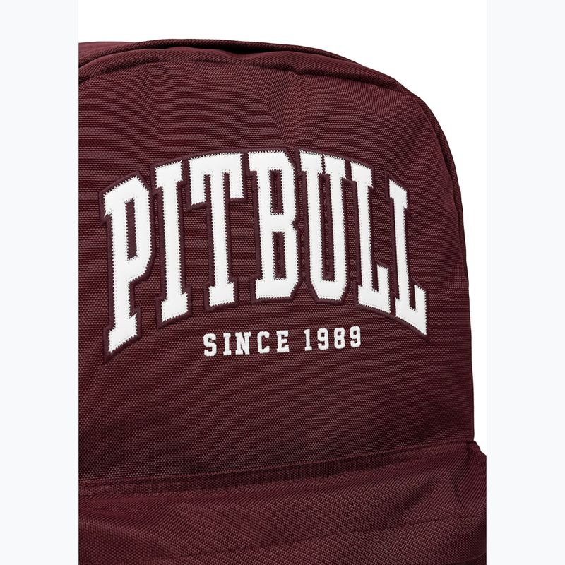 Városi hátizsák Pitbull Norton dark burgundy 4