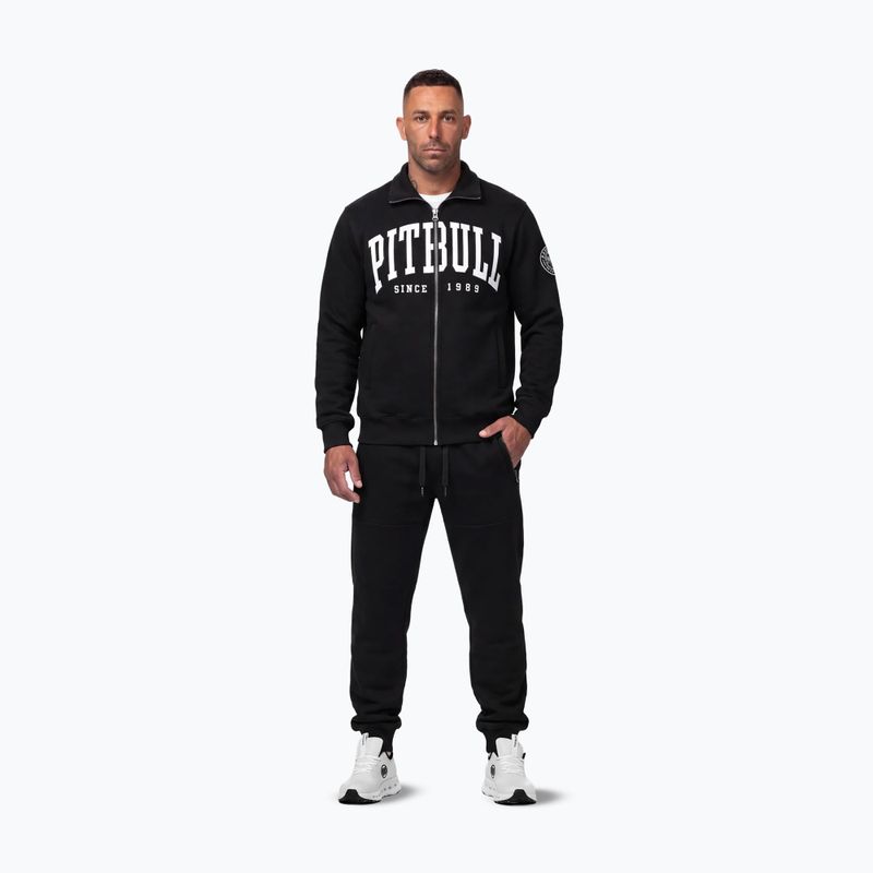 Férfi pulóver Pitbull Norton Zipped black 2