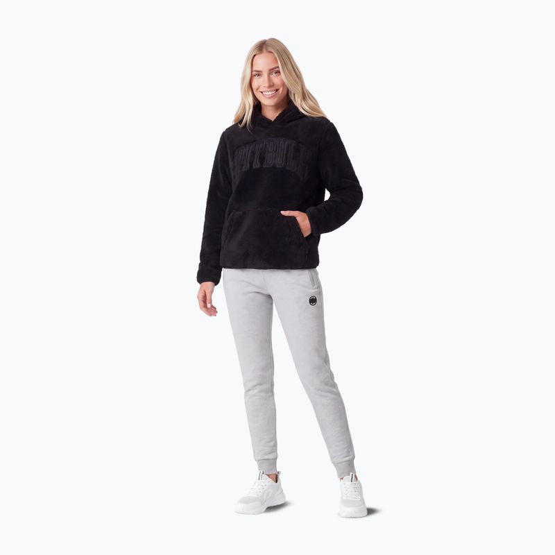 Női pulóver Pitbull Aragona Norton Hooded black 2