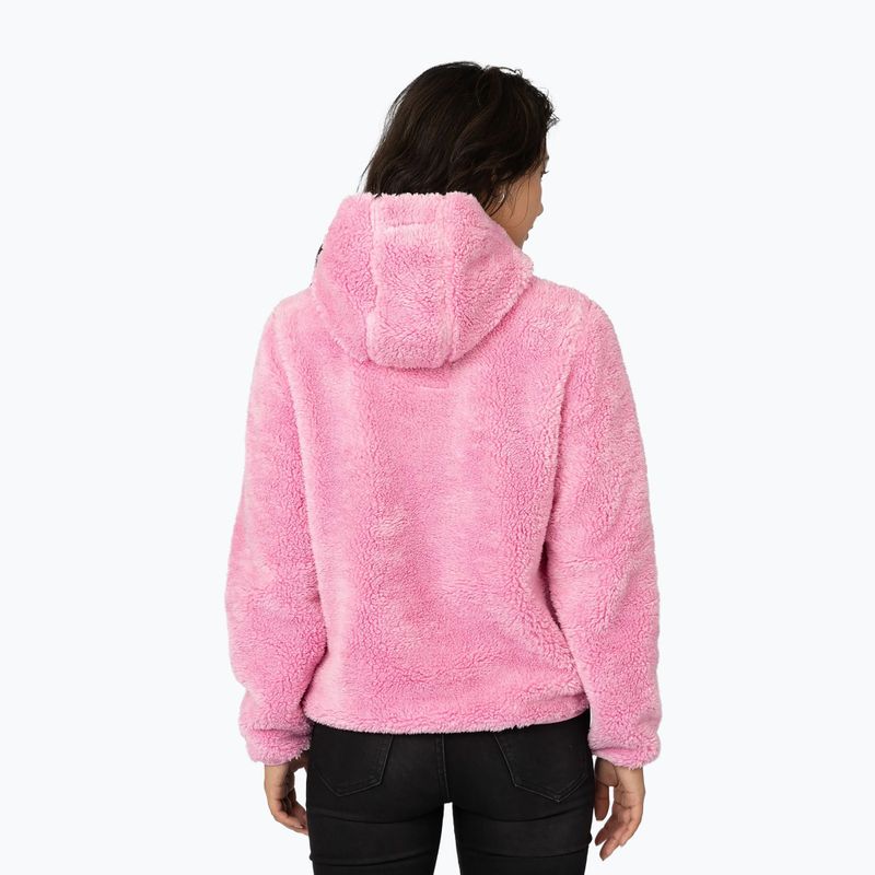 Női pulóver Pitbull Aragona Norton Hooded dark chocolate 3