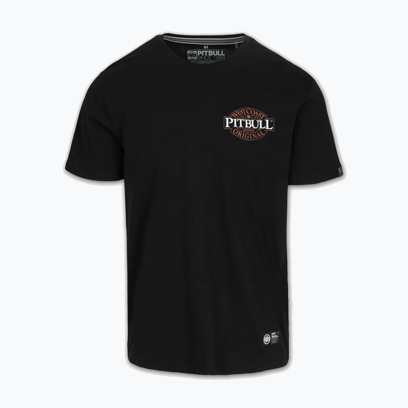 Férfi póló Pitbull Hatter black 5