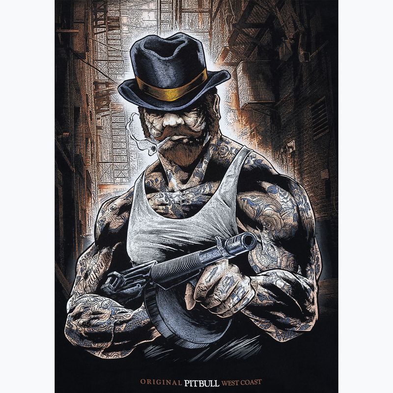 Férfi póló Pitbull Hatter black 9
