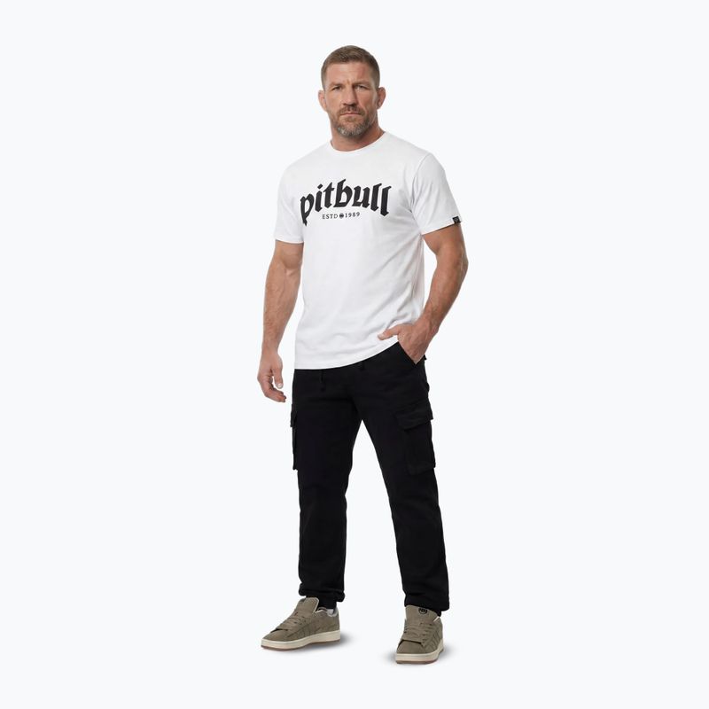 Férfi póló Pitbull O'Side Skull white 2