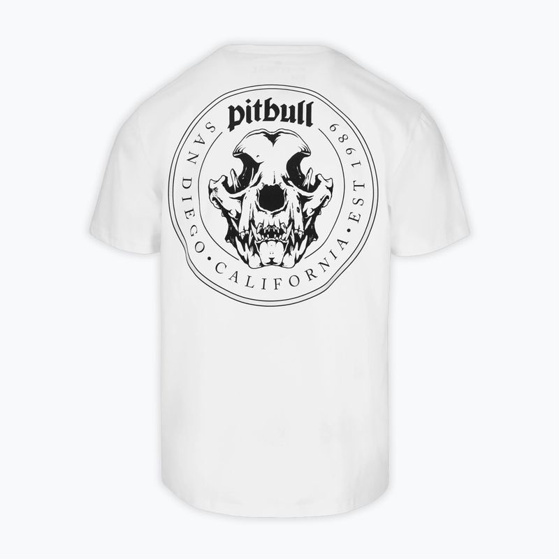 Férfi póló Pitbull O'Side Skull white 6