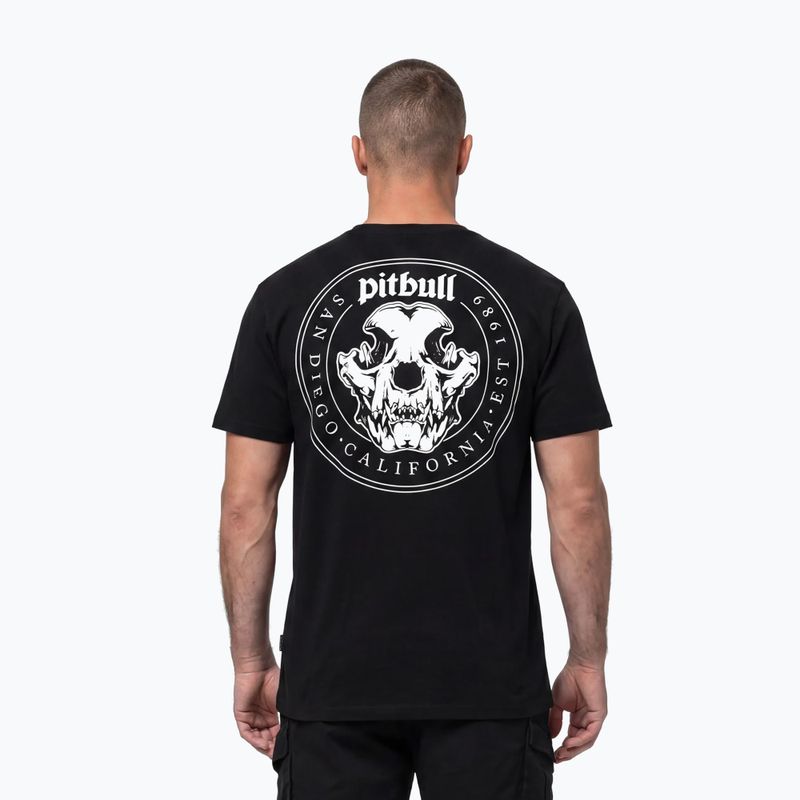 Férfi póló Pitbull O'Side Skull black 4