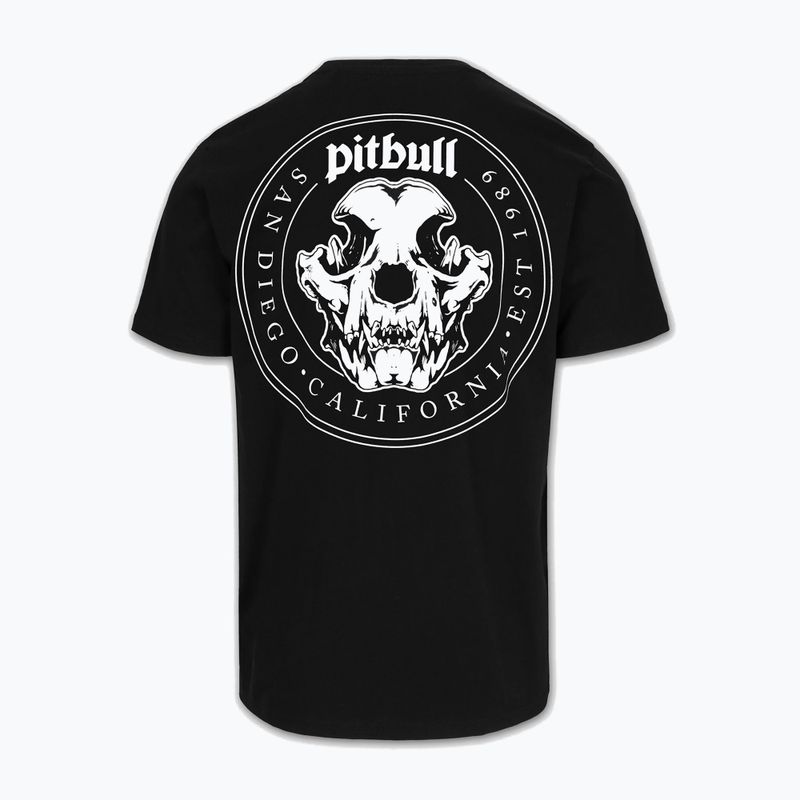 Férfi póló Pitbull O'Side Skull black 6
