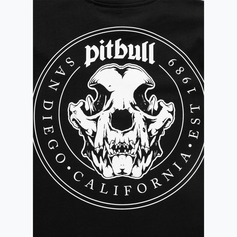 Férfi póló Pitbull O'Side Skull black 9