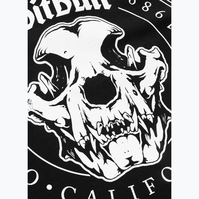 Férfi póló Pitbull O'Side Skull black 10