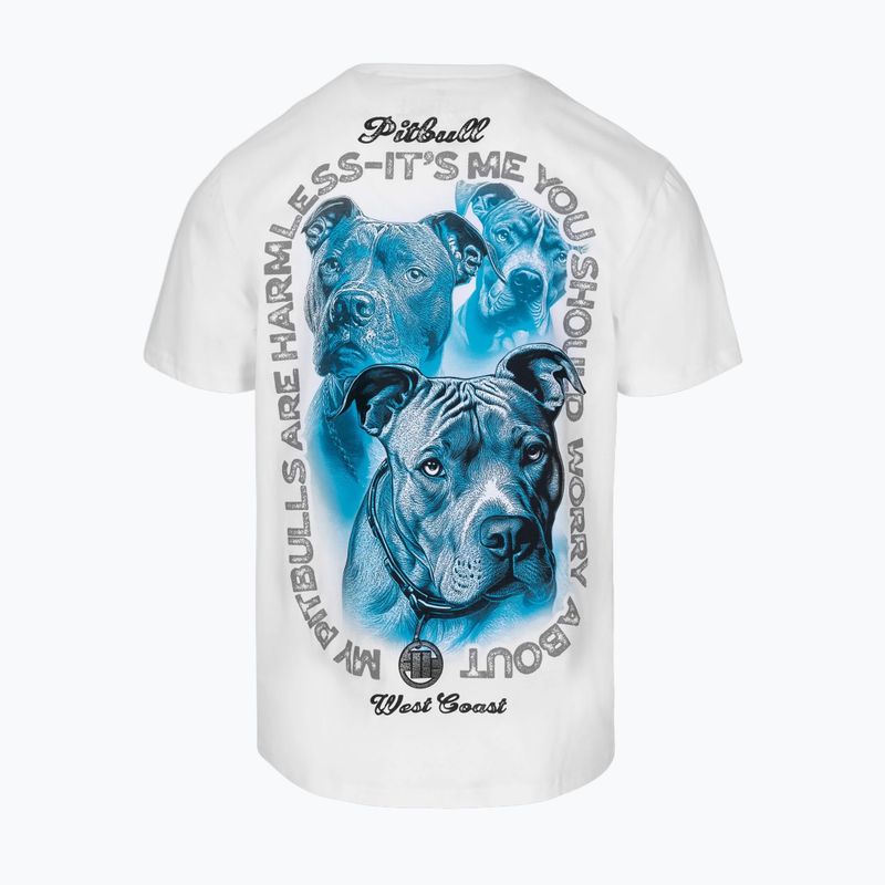 Férfi póló Pitbull Protector white 6