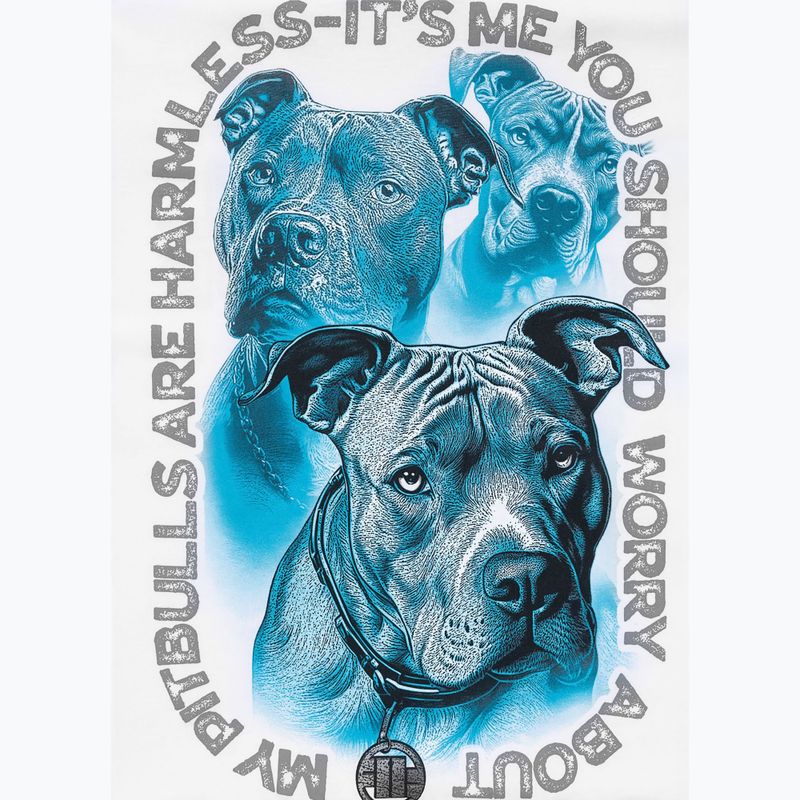 Férfi póló Pitbull Protector white 11