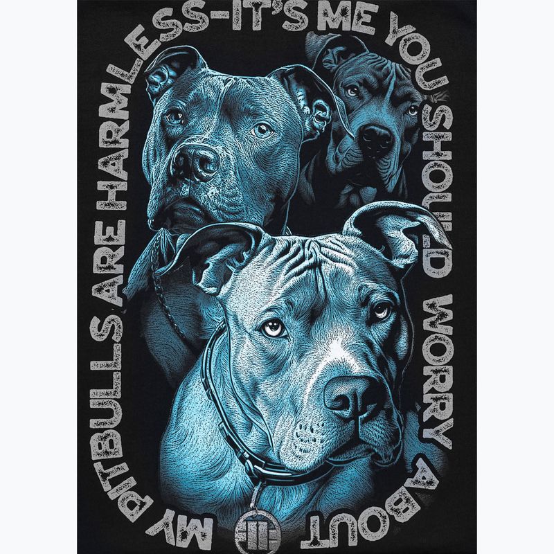 Férfi póló Pitbull Protector black 11