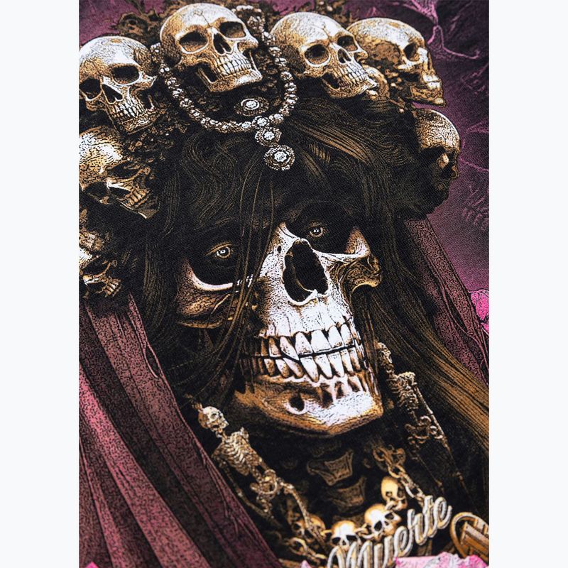 Női póló Pitbull Santa Muerte black/pink 12