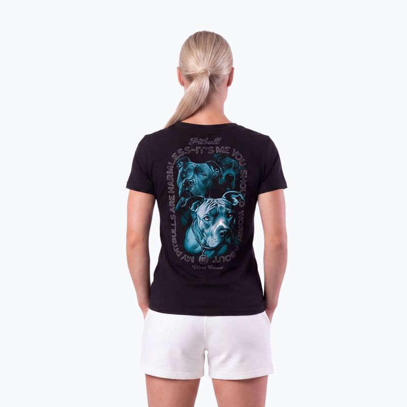 Női póló Pitbull Protector black 3