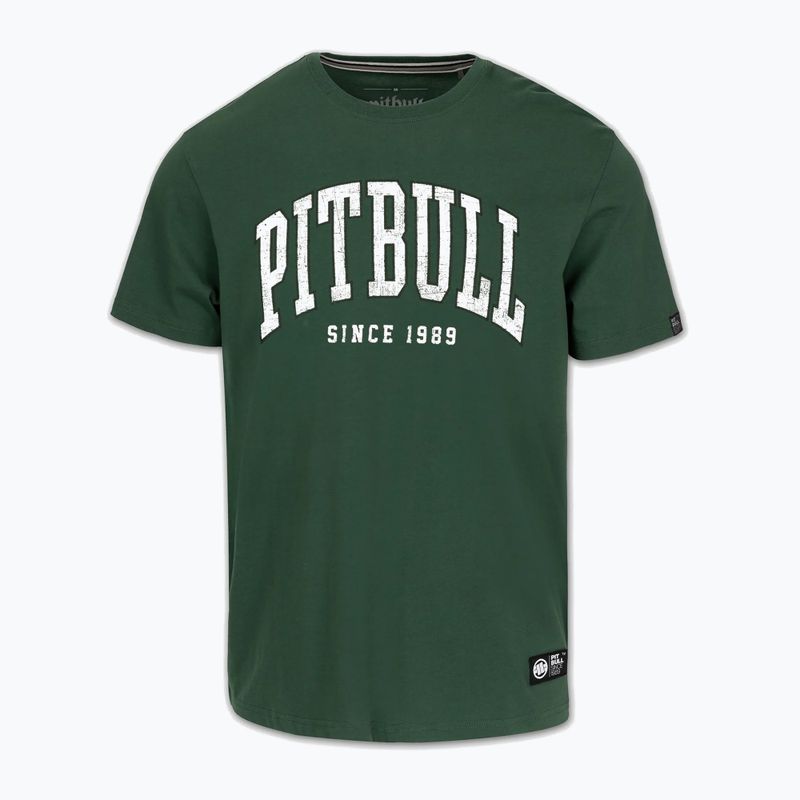 Férfi póló Pitbull Norton hunter green 3