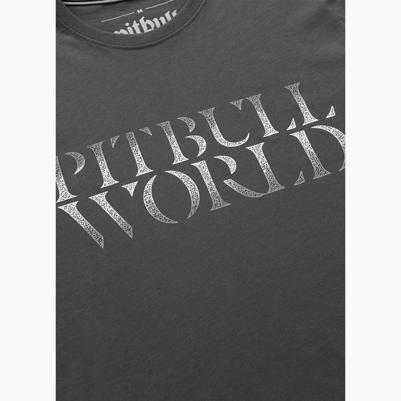 Férfi póló Pitbull World graphite 4