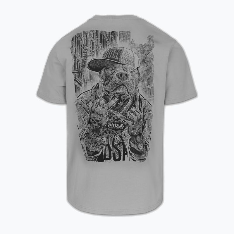 Férfi póló Pitbull Avenue grey 2