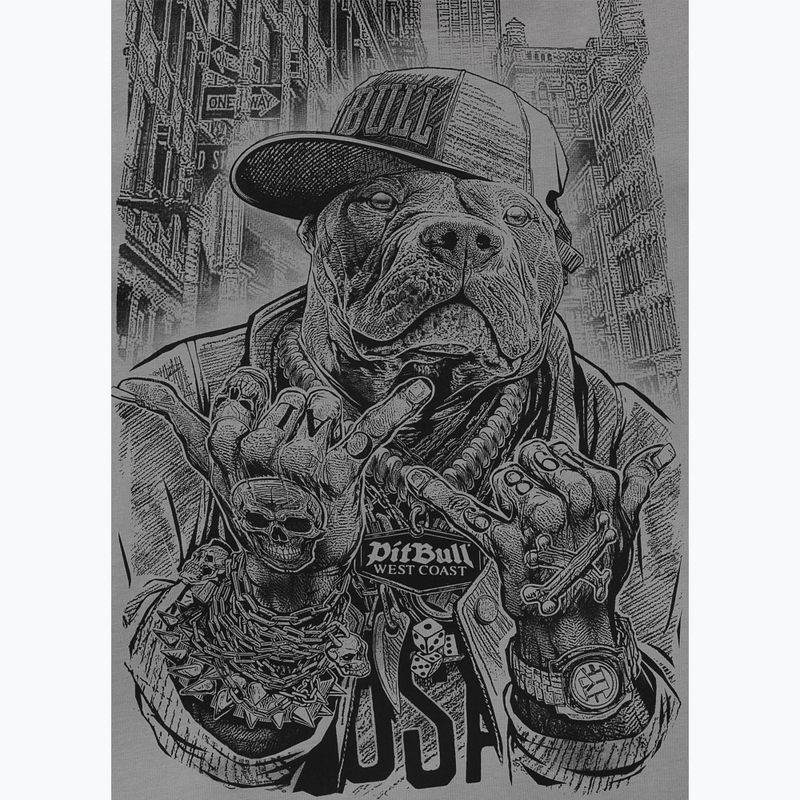 Férfi póló Pitbull Avenue grey 5