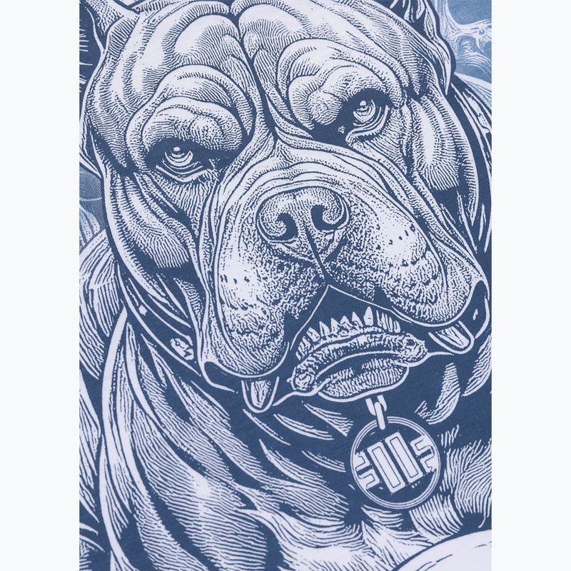 Férfi póló Pitbull Guardian Angel white 6