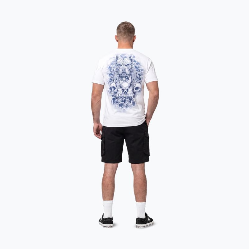 Férfi póló Pitbull Guardian Angel white 10