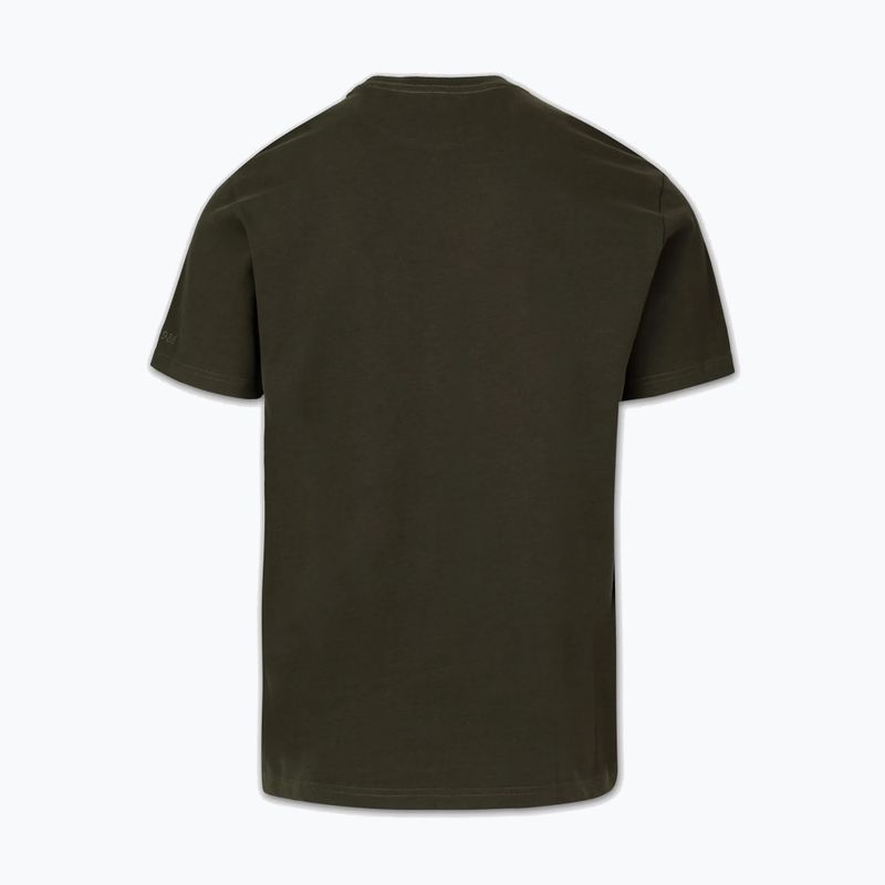Férfi póló Pitbull O'Side Small dark green 3