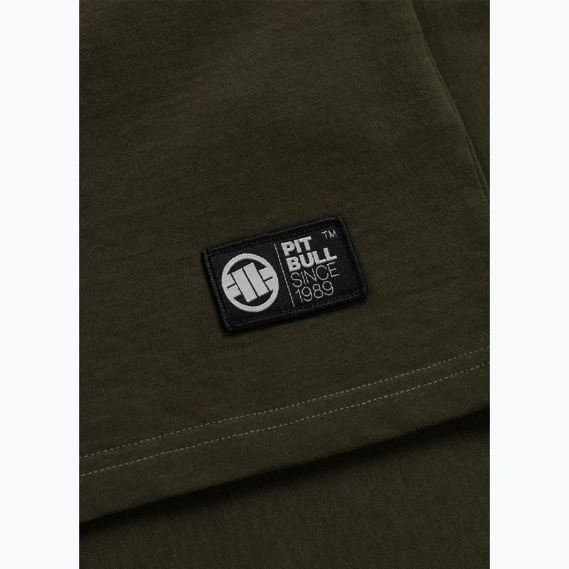 Férfi póló Pitbull O'Side Small dark green 7