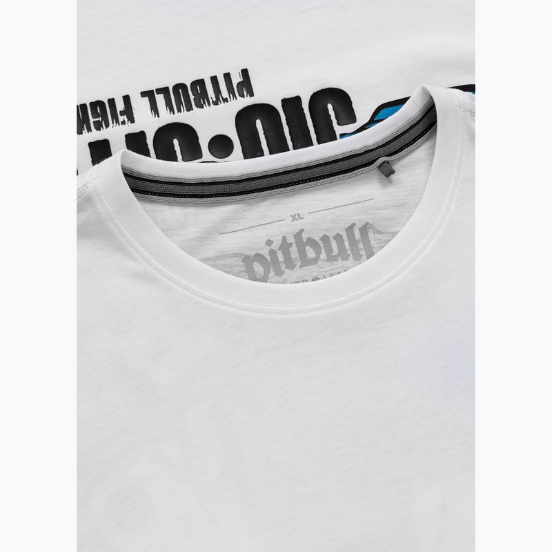 Férfi póló Pitbull Midway white 3