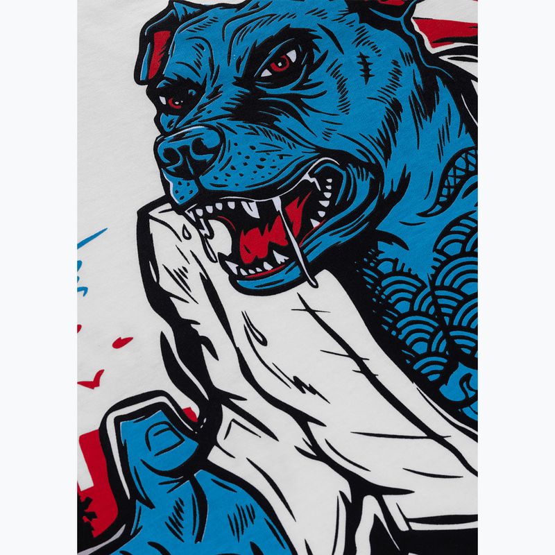 Férfi póló Pitbull Midway white 6