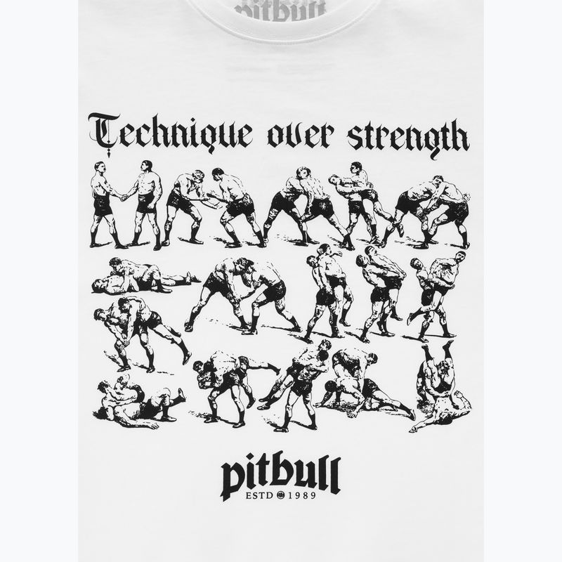 Férfi póló Pitbull Multisport white 4