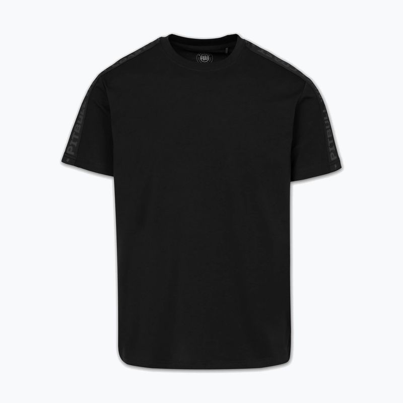 Férfi póló Pitbull West Coast Tape black/black 3