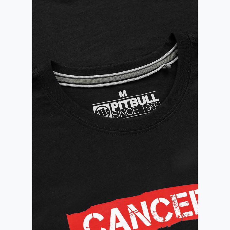 Férfi póló Pitbull Cancer Fighters black 3