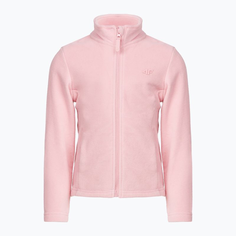 Gyermek 4F fleece pulóver rózsaszín HJZ22-JPLD001