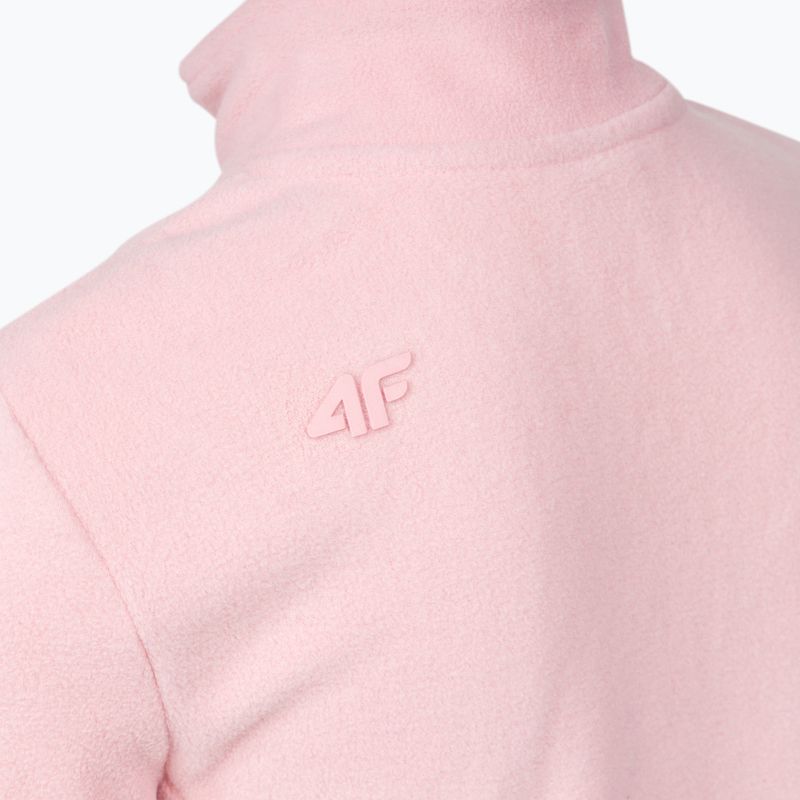 Gyermek 4F fleece pulóver rózsaszín HJZ22-JPLD001 3