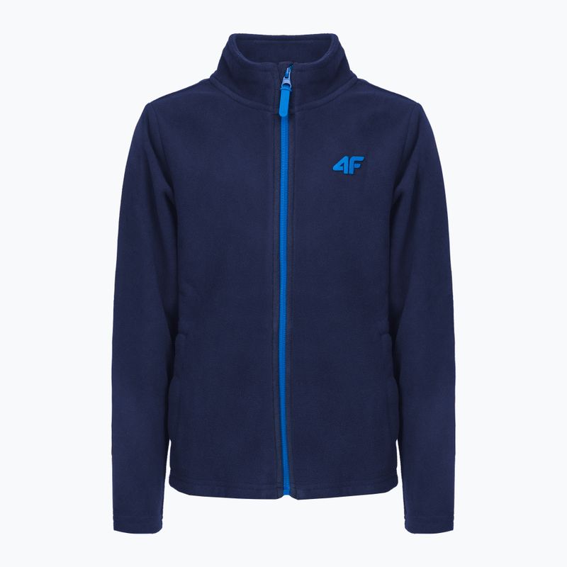 Gyermek 4F fleece pulóver sötétkék HJZ22-JPLM001 3