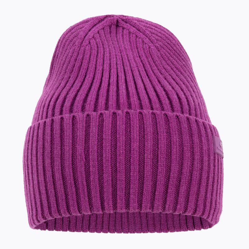 Női téli sapka 4F lila H4Z22-CAD004 2